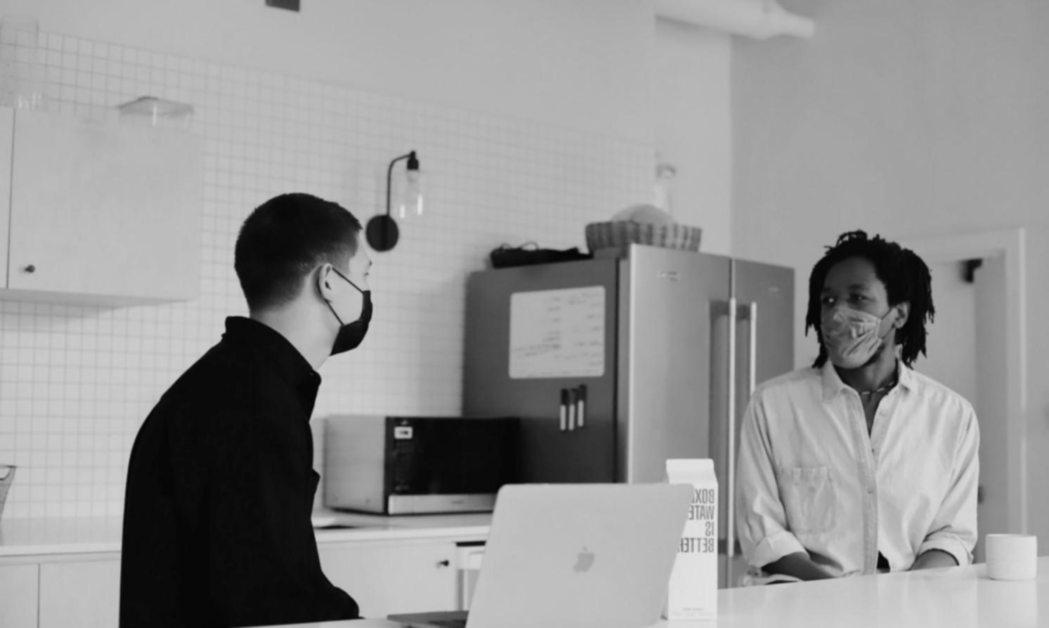 Financial security professionals analyzing fraud prevention data